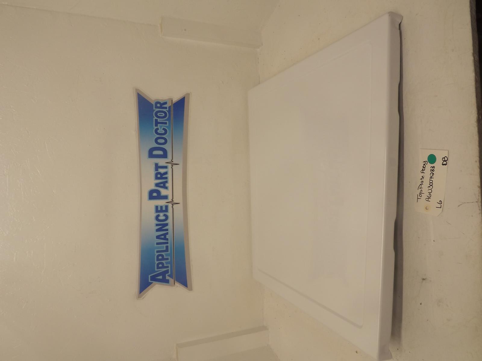 LG Dryer AGU30071288 Top Plate Assy Open Box LG Dryer AGU30071288 Top Plate Assy Open Box